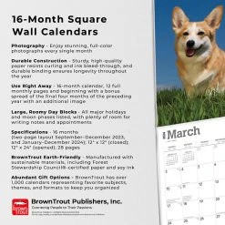 Welsh Corgis Pembroke 2024 Wall Calendar -Calendars Sales Store 3008b098 3c7d 411d ac14 26cb3c49b44c