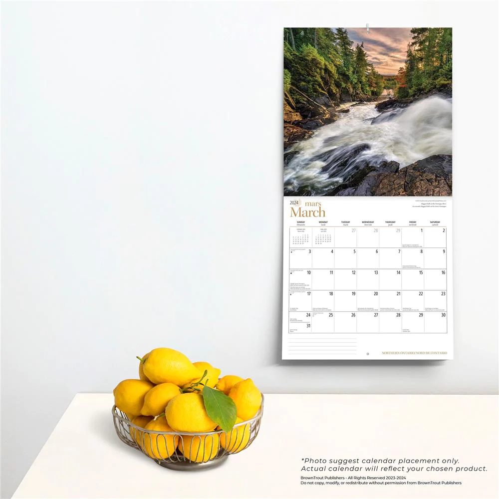 Ontario Northern 2024 Wall Calendar 7 Ontario Northern 2024 Wall Calendar - Image 5