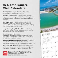Florida Coast 2024 Wall Calendar -Calendars Sales Store 33f3de06 6e9f 4e22 9f1a 1e589cc53d1a