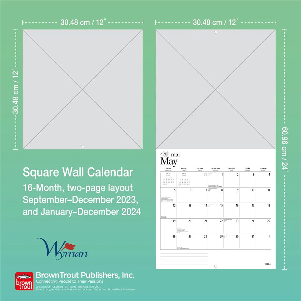 Ontario Northern 2024 Wall Calendar 9 Ontario Northern 2024 Wall Calendar - Image 7
