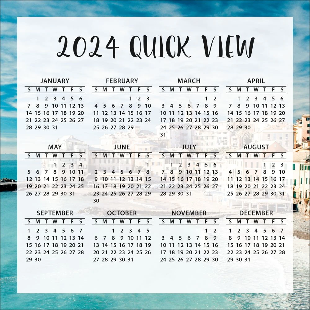 Beaches 2024 Desk Calendar 7 Beaches 2024 Desk Calendar - Image 5