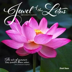 Jewel Of The Lotus 2024 Wall Calendar