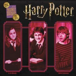 Harry Potter Exclusive 2024 Wall Calendar With Print