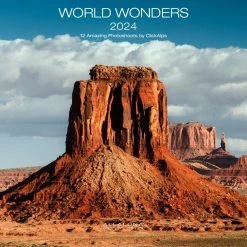 World Wonders 2024 Wall Calendar