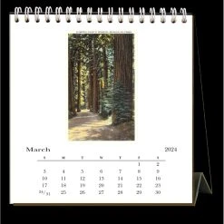 Redwood Coast Nostalgic 2024 Easel Desk Calendar -Calendars Sales Store 42939c90 43f2 4b51 997a 70af446c4e98