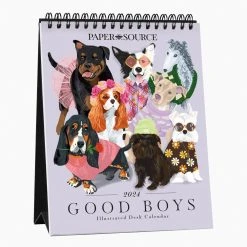 Good Boys 2024 Easel Calendar