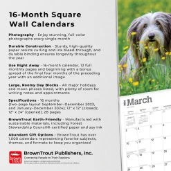 Bearded Collies 2024 Wall Calendar -Calendars Sales Store 47338d75 1d45 4d0a 99be 9d41a7c52f40