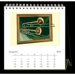 Music 2024 Easel Desk Calendar -Calendars Sales Store 48617ede c899 40cf a8f5 901579d14b2b