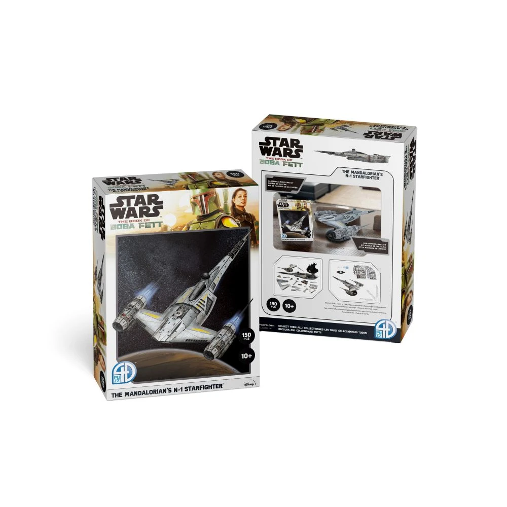 Mandalorian N-1 Starfighter 4D 150 Piece Puzzle 5 Mandalorian N-1 Starfighter 4D 150 Piece Puzzle - Image 3
