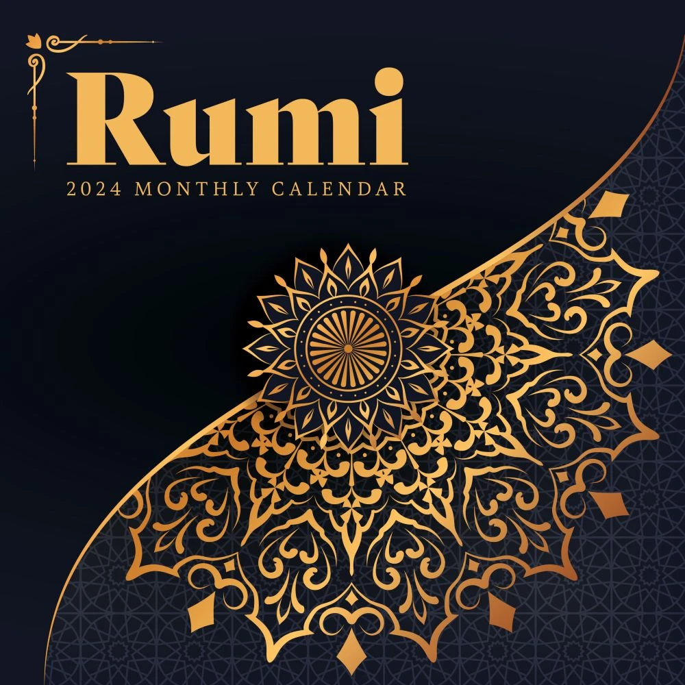 Rumi Quotes 2024 Wall Calendar 3 Rumi Quotes 2024 Wall Calendar