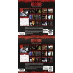 Horror Collection- French 2024 Wall Calendar -Calendars Sales Store 512a1732 7231 44a9 b2cc 07dbe23fb7ed