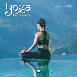Yoga And Meditation 2024 Wall Calendar
