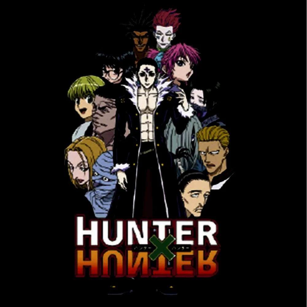 Hunter X Hunter - Phantom Troupe Unisex Adult Black T-Shirt 4 Hunter X Hunter - Phantom Troupe Unisex Adult Black T-Shirt - Image 2