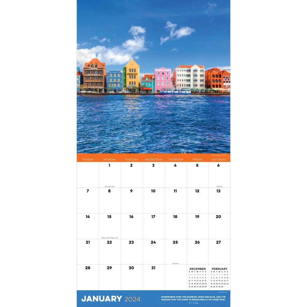 Destination Rainbow 2024 Wall Calendar 5 Destination Rainbow 2024 Wall Calendar - Image 3