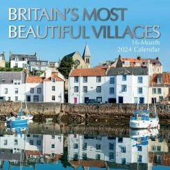 Britain's Most Beautiful Villages 2024 Wall Calendar