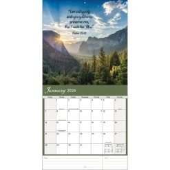 Bible Verses Photographic 2024 Wall Calendar -Calendars Sales Store 5c562103 eeee 41db 9017 0febf66a0779