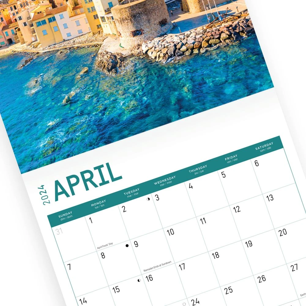 France 2024 Wall Calendar 6 France 2024 Wall Calendar - Image 4