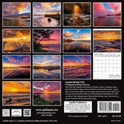 Coastal Sunsets 2024 Wall Calendar -Calendars Sales Store 5e714490 4198 483b 8111 0f03b5cd43fa