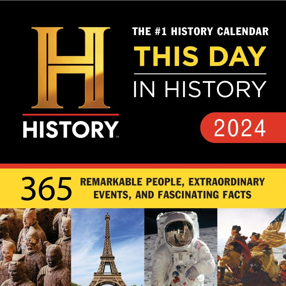History Channel This Day In History 2024 Desk Calendar 5 History Channel This Day In History 2024 Desk Calendar - Image 3