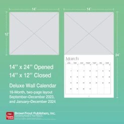 Siberian Huskies Deluxe 2024 Wall Calendar -Calendars Sales Store 69cd4064 7518 48aa 8599 e153ee043229