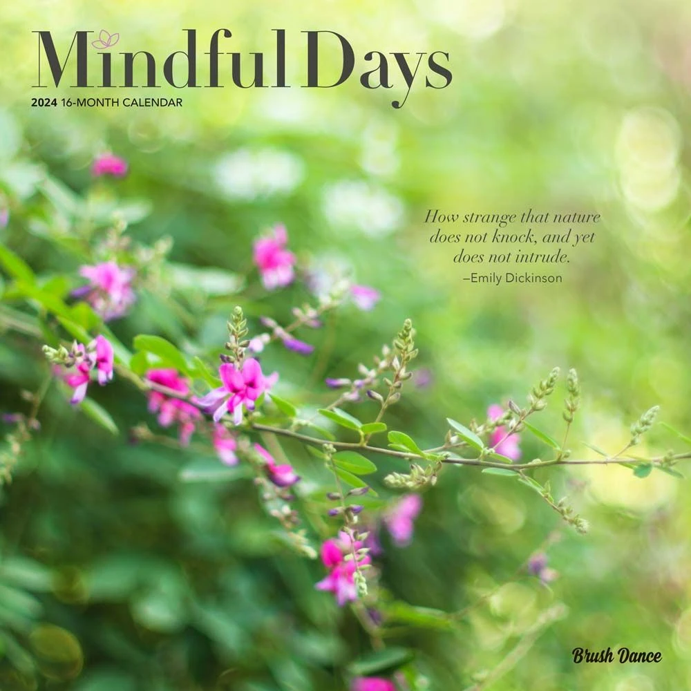 Mindful Days 2024 Wall Calendar 3 Mindful Days 2024 Wall Calendar