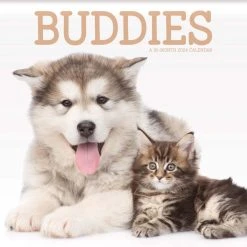 Buddies 2024 Wall Calendar