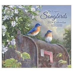 Songbirds Hautman 2024 Wall Calendar