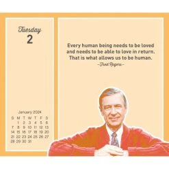 Mister Rogers 2024 Desk Calendar -Calendars Sales Store 72ce1d25 b75f 45ea a6ef 5b1c83a5a865