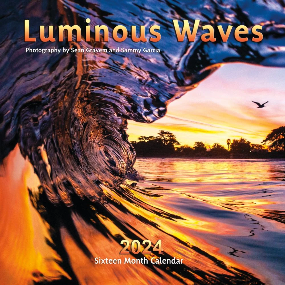 Luminous Waves 2024 Wall Calendar 3 Luminous Waves 2024 Wall Calendar