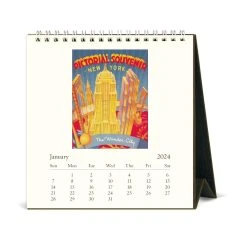 New York Art 2024 Easel Desk Calendar -Calendars Sales Store 7649f07c 132c 4a53 b67a d3d2a7403e75