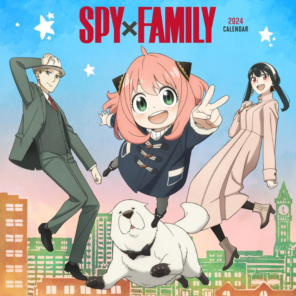 Spy X Family 2024 Wall Calendar 3 Spy X Family 2024 Wall Calendar