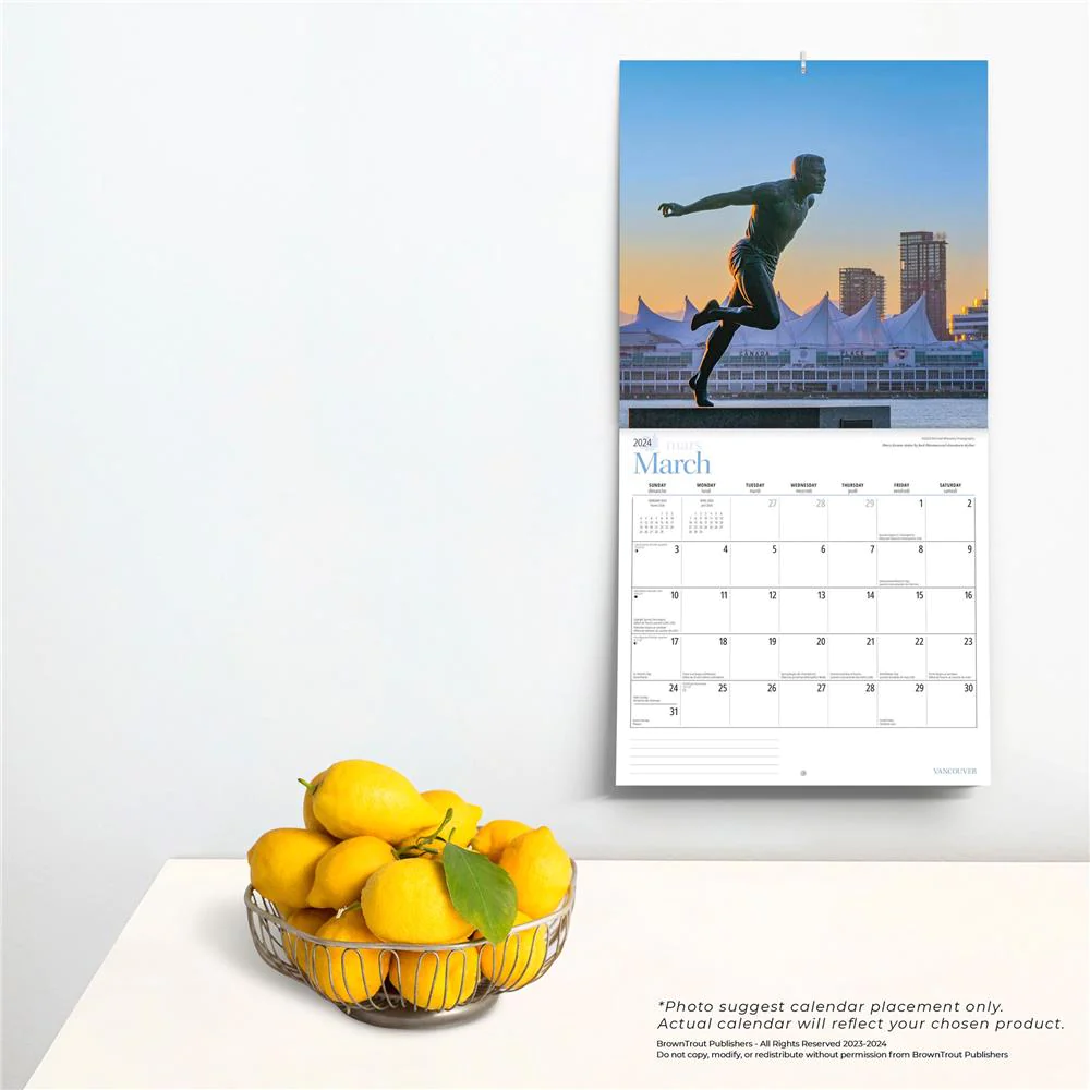 Vancouver 2024 Wall Calendar 7 Vancouver 2024 Wall Calendar - Image 5