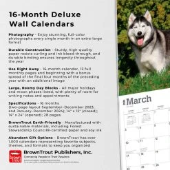 Siberian Huskies Deluxe 2024 Wall Calendar -Calendars Sales Store 77dd3ce3 8174 468d a3e1 27ab07a9bcf3