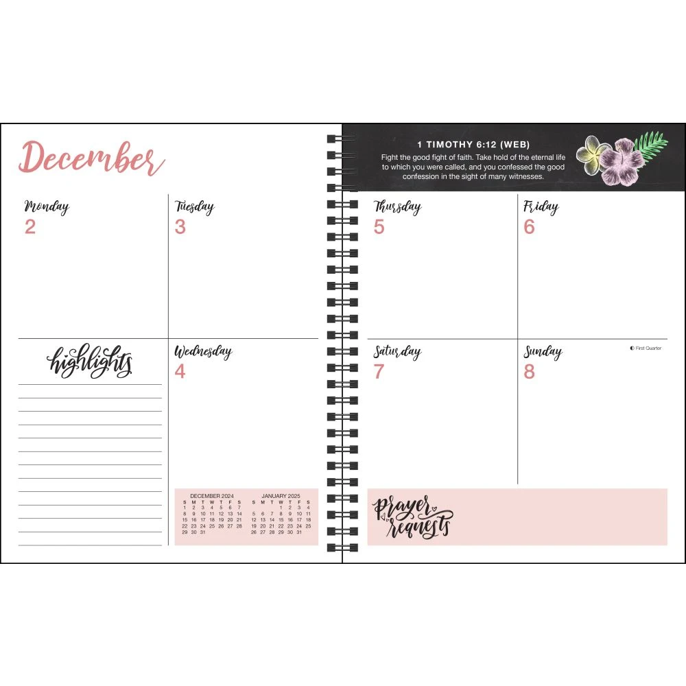 Prayer Journal For Women 2024 Planner 6 Prayer Journal For Women 2024 Planner - Image 4