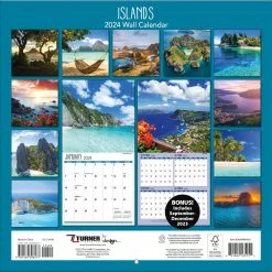 Islands 2024 Wall Calendar -Calendars Sales Store 7a992302 cc80 4d08 bab0 169adf66fc48