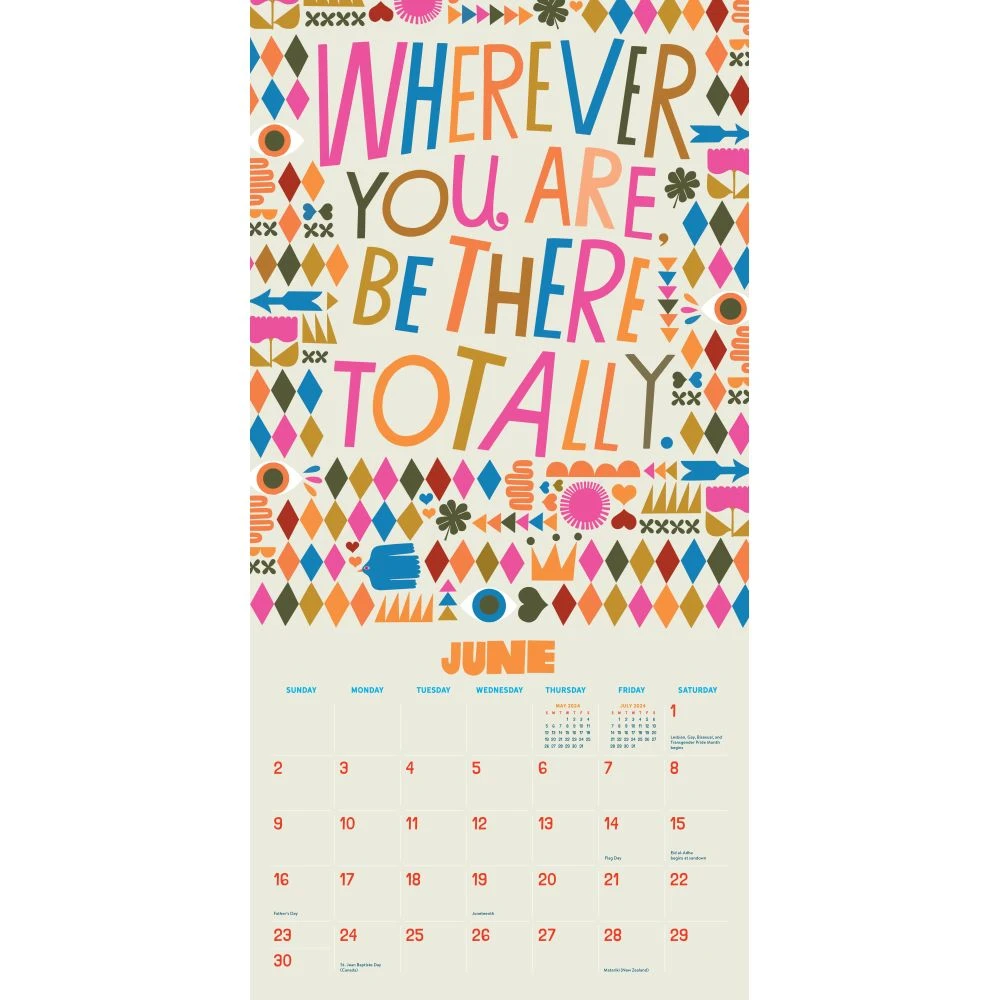 Beginning Is Now 2024 Wall Calendar 4 Beginning Is Now 2024 Wall Calendar - Image 2