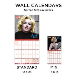 LIFE Marilyn Monroe 2024 Wall Calendar -Calendars Sales Store 7d266007 b822 4efe b7c3 dbb48ef007f7