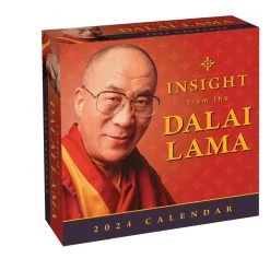 Dalai Lama Insight 2024 Desk Calendar