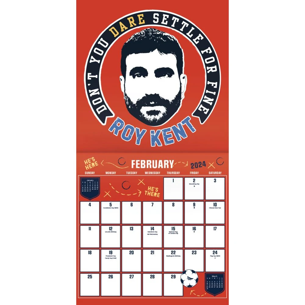Ted Lasso 2024 Wall Calendar 6 Ted Lasso 2024 Wall Calendar - Image 4