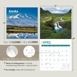 Alaska 2024 Wall Calendar -Calendars Sales Store 7ffdf603 44db 4497 835f 537fe32e7398