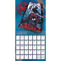Spider-Man Across Spider Verse Part One 2024 Wall Calendar -Calendars Sales Store 80c94519 b9df 482e ae86 23f911a36622
