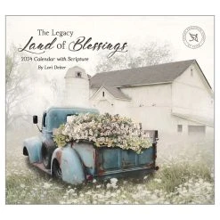 Land Of Blessings 2024 Wall Calendar
