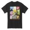 Seven Deadly Group Panel Unisex Adult Black T-Shirt -Calendars Sales Store 82bbd44e df4d 4be6 a15e 367a80e88775