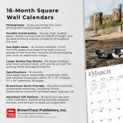 Castles Of The British Isles 2024 Wall Calendar -Calendars Sales Store 82fd97b3 cd90 428e 89d6 f09e996bf80d