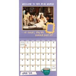 Friends Exclusive 2024 Wall Calendar With Decal -Calendars Sales Store 863cbff2 966f 4e3b a03f 4c3a686f388a