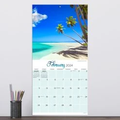 Tropical Beaches 2024 Wall Calendar -Calendars Sales Store 8a22752f 908a 4cdc ba1f fc1c1b596599