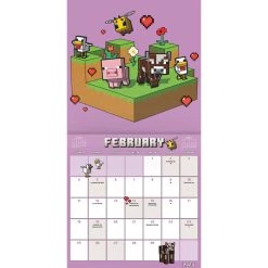 Minecraft Exclusive With Decal 2024 Wall Calendar -Calendars Sales Store 90dc4e99 857b 4a48 b6d8 e8a4381f94dd