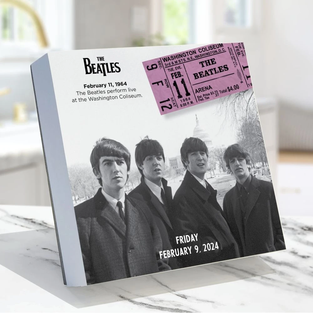 Beatles 2024 Desk Calendar 5 Beatles 2024 Desk Calendar - Image 3