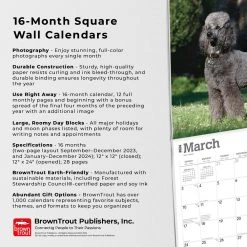 Poodles 2024 Wall Calendar -Calendars Sales Store 932c0f32 a158 4c5e bf8c 774cecaee1d4