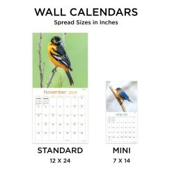 Backyard Birds 2024 Wall Calendar -Calendars Sales Store 94171b03 946b 403e a925 863ca2a2edcc